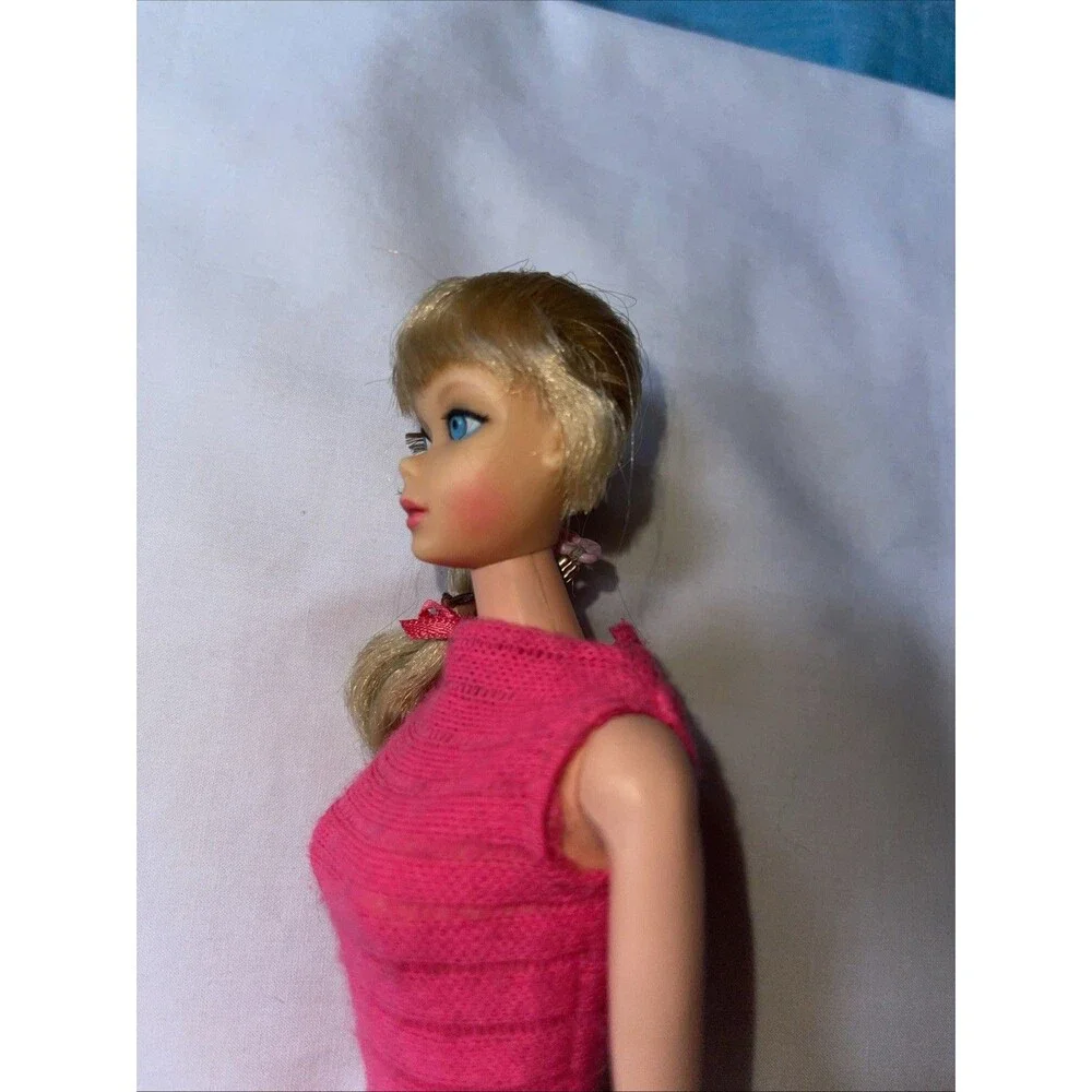 WORKS VTG Mattel Talking Barbie Doll Mexico Mod 1967 Repaired To Work Mint Hair